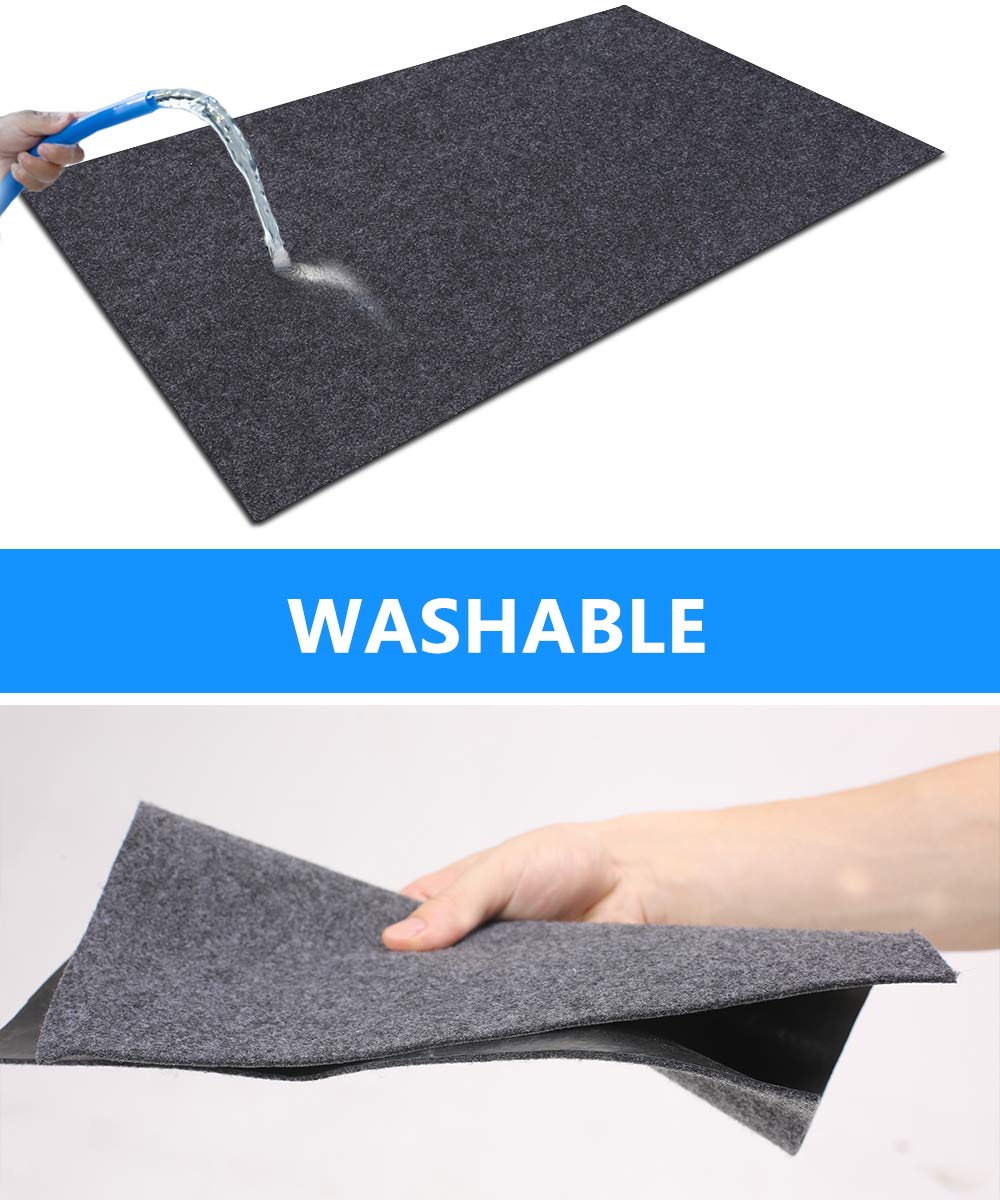 Under The Sink Mat Kitchen Cabinet Mat  Waterproof/Absorbent  Protects CabinetsAbsorbent Felt MaterialAnti-Slip And Waterproof B
